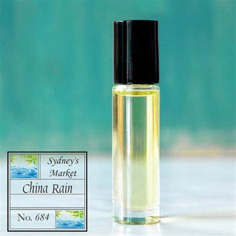 what essential oils are in china rain